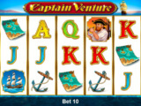Captain Venture Online výherní automat Captain Venture zdarma