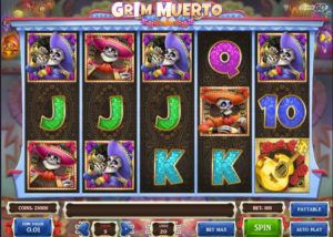 Hrací automat Grim Muerto v mr.green casino