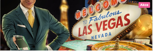 Cesta do Las Vegas s Mr. Green Casino