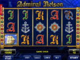 Admiral Nelson Výherní automat Admiral Nelson zdarma, bez vkladu
