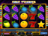 Fire Twenty Deluxe Obrázek z online casino automatu Fire Twenty Deluxe