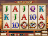 Sails of Gold Online casino automat Sails of Gold zdarma, bez vkladu