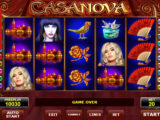 Casanova Obrázek z online herního automatu Casanova