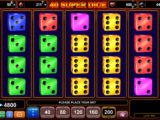 40 Super Dice Online casino automat 40 Super Dice bez vkladu