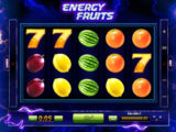 Energy Fruits Obrázek online casino automatu Energy Fruits