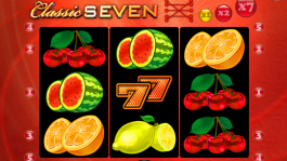 Zahrajte si online casino automat Classic Seven zdarma