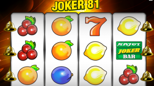 Automat čtyřválcový Joker 81 zdarma online