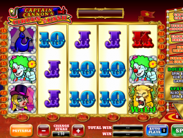obrázek automat circus of cash online zdarma