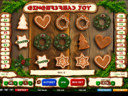 obrázek automatu Gingerbread Joy online zdarma