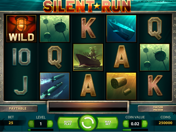 obrázek automatu Silent Run online zdarma