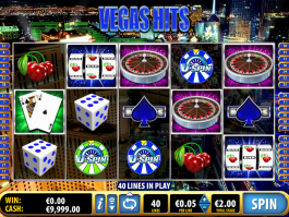 obrázek ze hry automatu Vegas Hits online zdarma