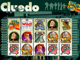 obrázek z automatové hry Cluedo online zdarma