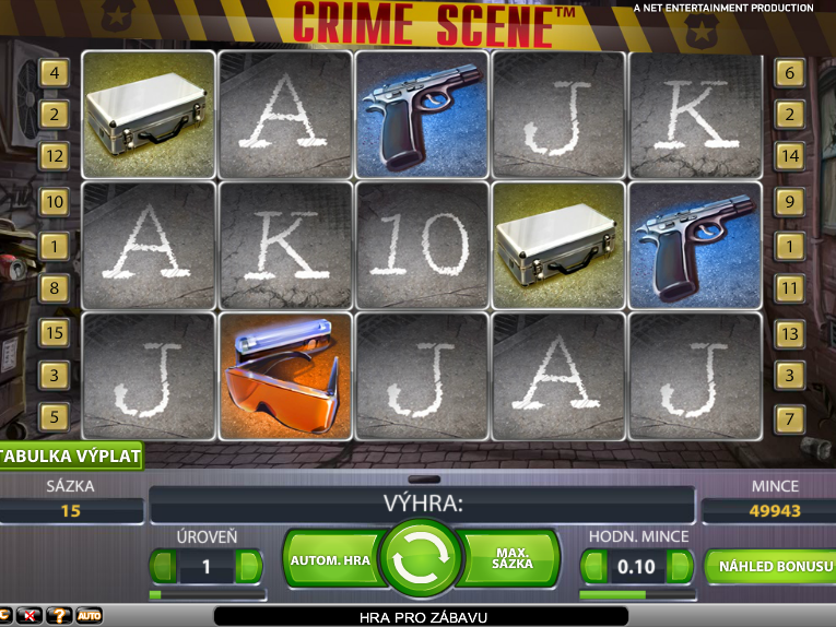 Online automat Crime Scene zdarma
