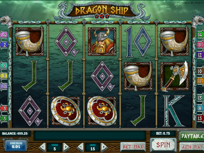 automat Dragon Ship online zdarma