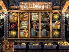 automat Gold Diggers online zdarma