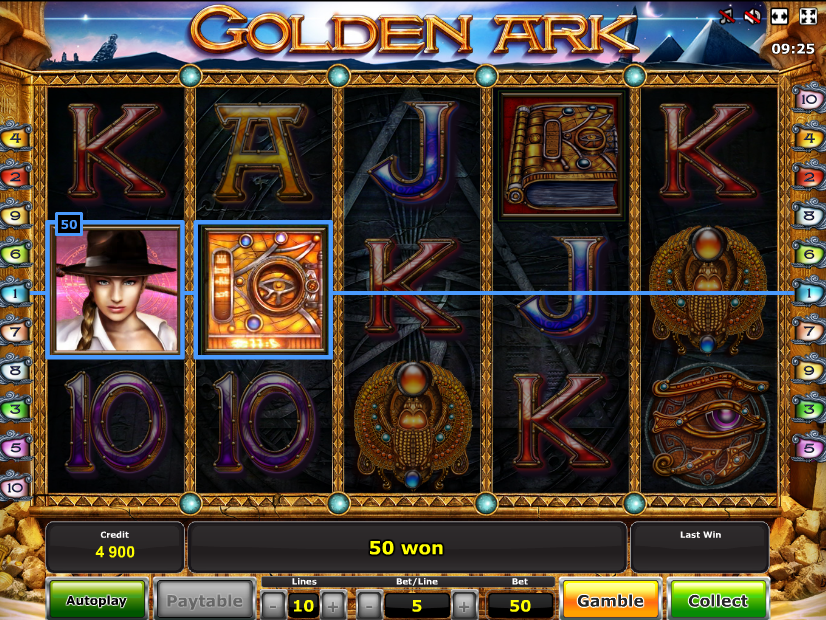 Online automat zdarma Golden Ark