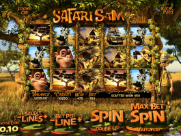 Safari Sam online automat zdarma