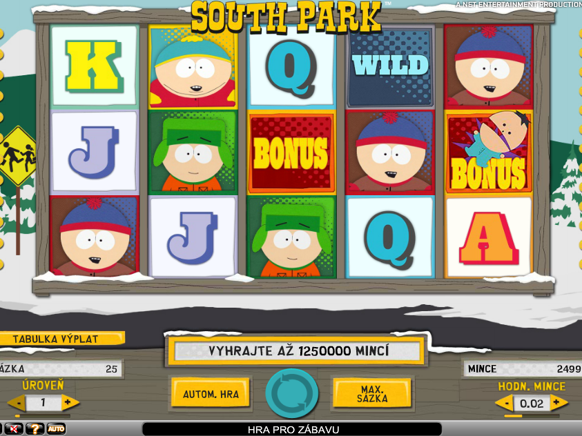 South Park online automat zdarma