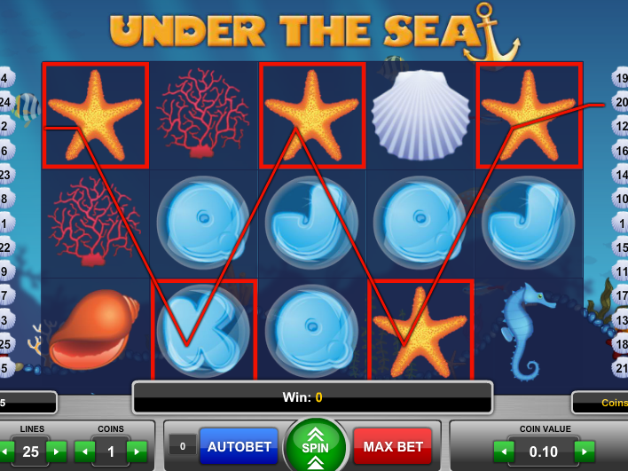 Under the Sea online automat zdarma