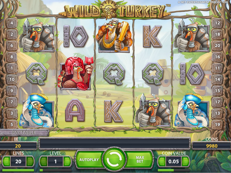 Wild Turkey automat online zdarma