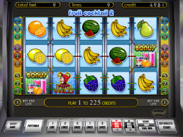 Casino automat Fruit Cocktail 2 zdarma online