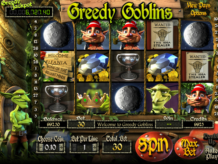 Greedy Goblins online automat zdarma