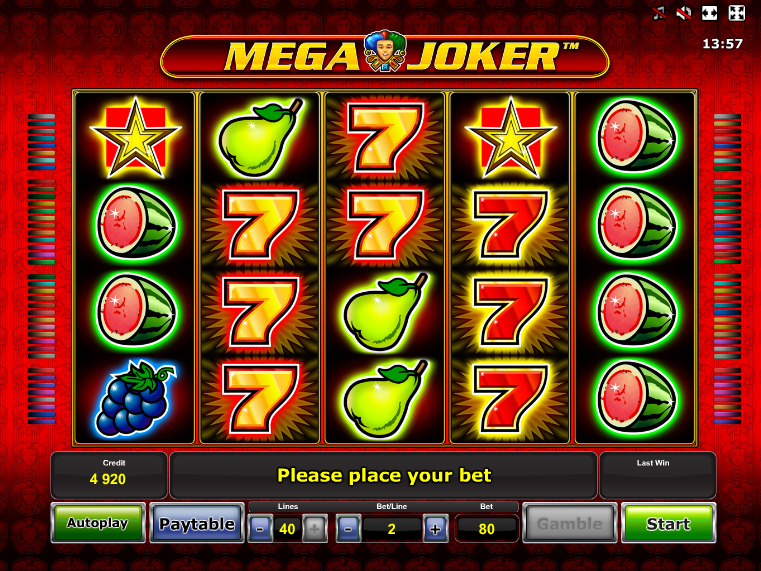 Mega Joker online automat zdarma