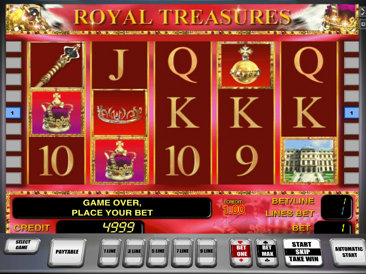 online automat zdarma Royal Treasure