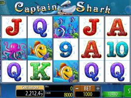 automat zdarma Captain Shark online