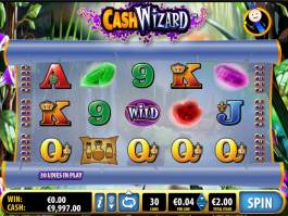 online automat zdarma Cash Wizard
