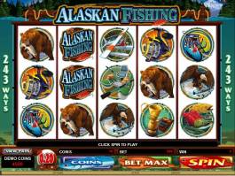 hrací online automat Alaskan Fishing zdarma