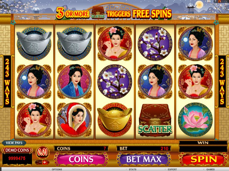 online casino automat Asian Beauty zdarma