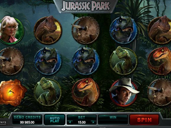 Jurassic Park online automat zdarma