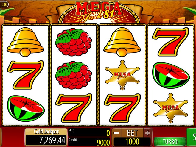 casino online automat Mega Jack 81 zdarma