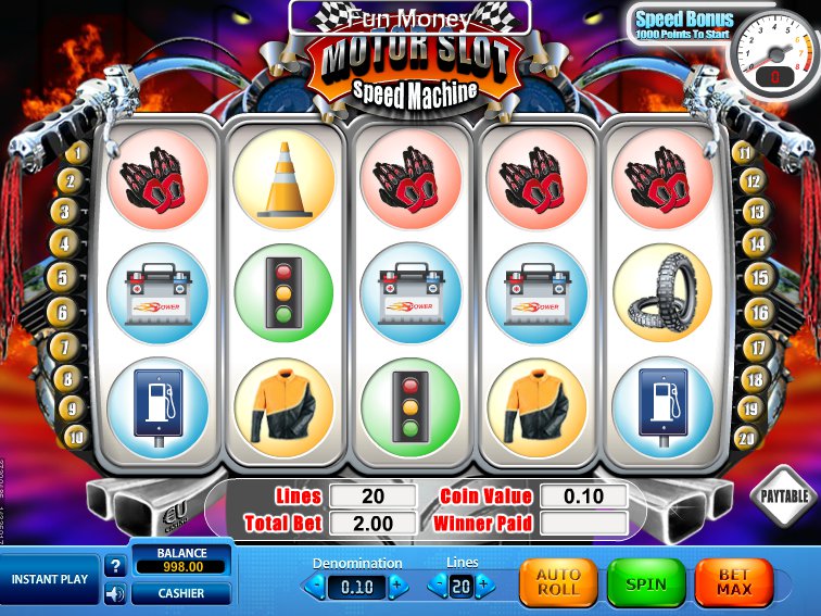 casino online automat Motor Slot zdarma