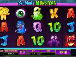 automat So Many Monsters online zdarma