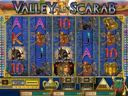 canino automat Valley of the Scarab online zdarma