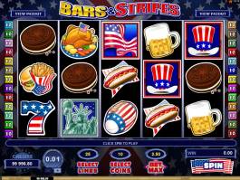 Hrací online automat Bars and Stripes zdarma
