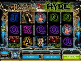 výherní online automat Jekyll and Hyde