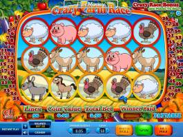 Herní online automat Crazy Farm Rase zdarma