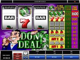 Herní automat zdarma Don Deal online