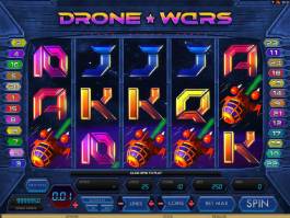 Herní online automat zdarma Drone Wars