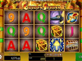 Casino online automat Golden Sphinx zdarma online