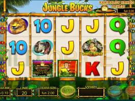 Výherní online automat Jungle Bucks zdarma