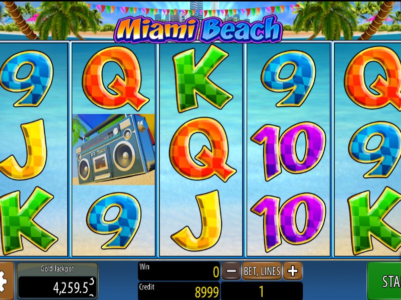 Online automat Miami Beach zdarma