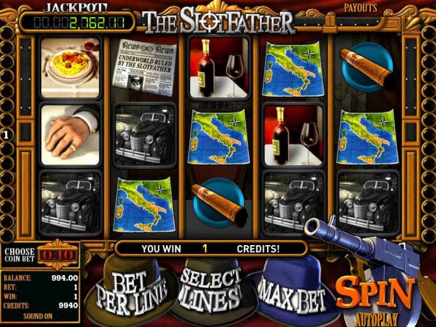 Herní online automat The SlotFather zdarma