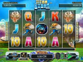 Herní online automat Titan Storm zdarma