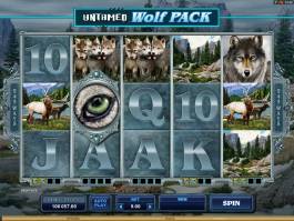 Hrací online automat zdarma Untamed Wolf Pack