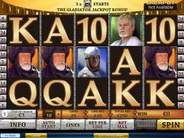 Oblíbený casino automat s jackpotem – Gladiator Jackpot