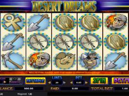 Casino hrací automat Desert Dreams